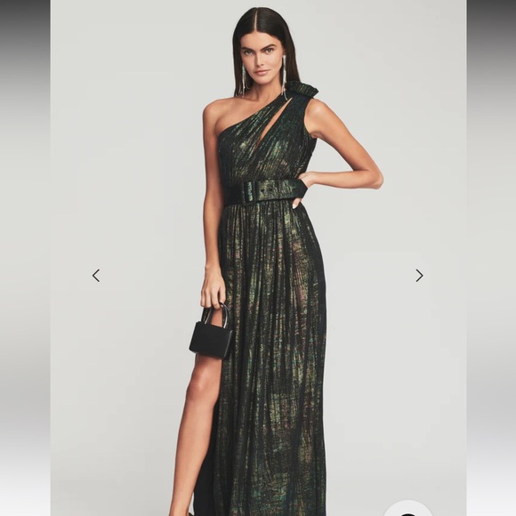 Retrofete Andrea Maxi Gown - Green - Picture 6 of 13